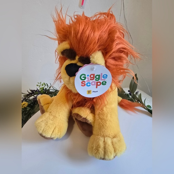 Giggle Scape Lion Stuffed Animal [ Read Details ] - Picture 8 of 11